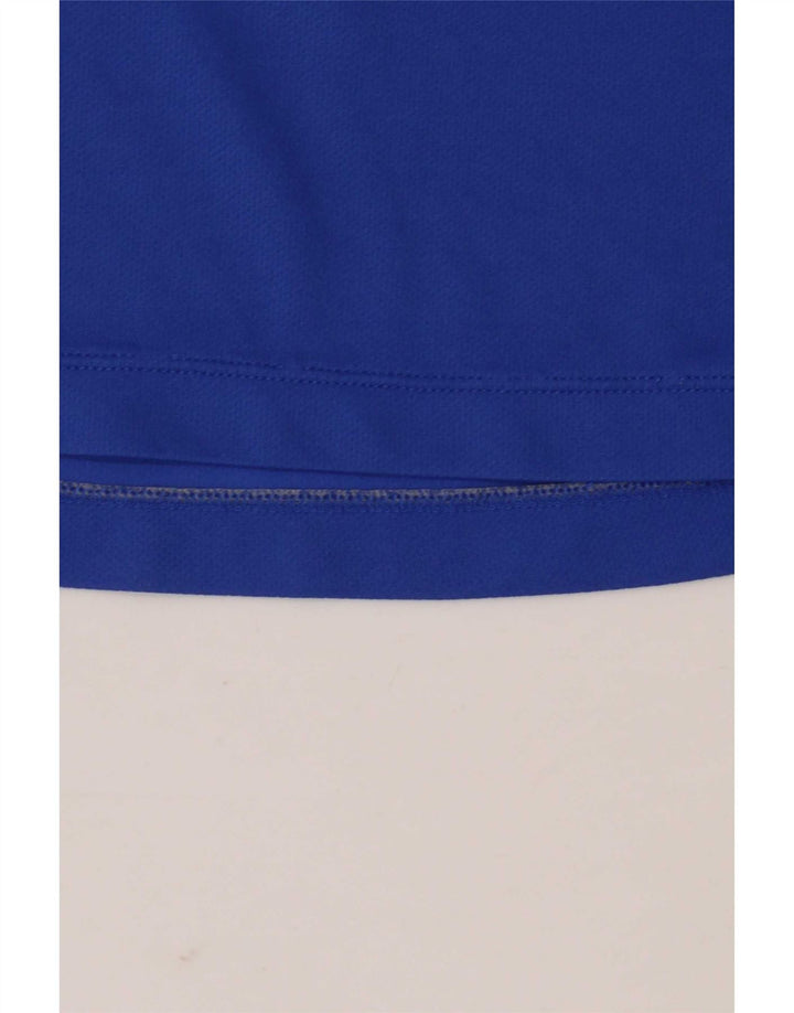 Nike Herre Dri Fit T-Shirt Top Lille Blå