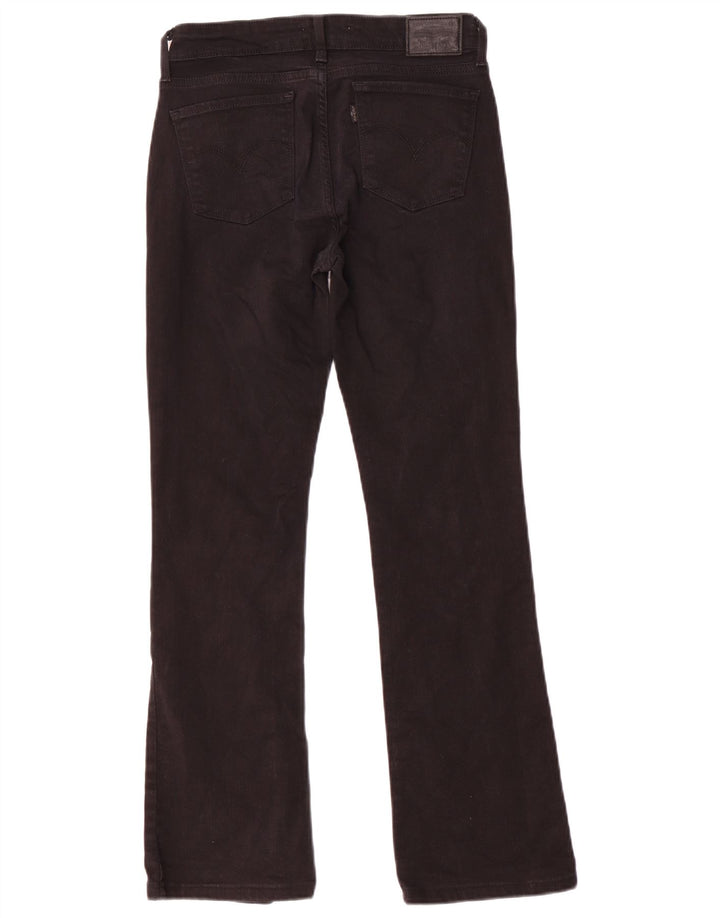 Levi's Dame 715 Bootcut Jeans W27 L28 Sort