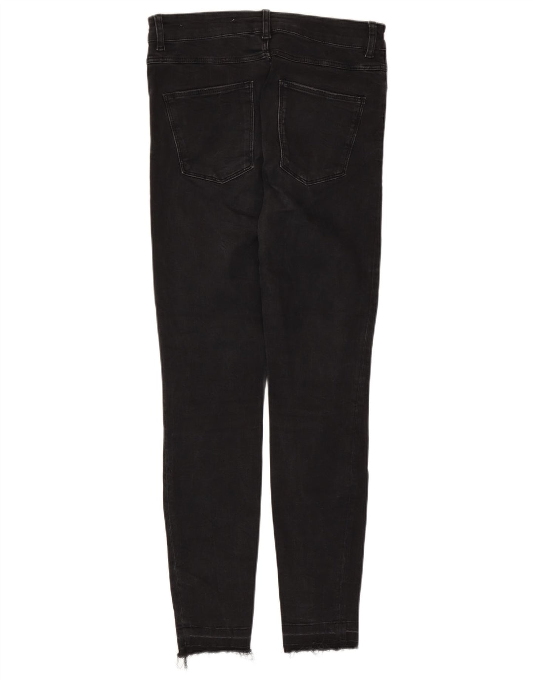 Zara Dame Skinny Jeans EU 40 Medium W30 L27 Sort