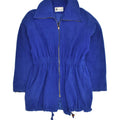 VINTAGE Womens Fleece Jacket UK 14 Medium Blue Polyester | Vintage Vintage | Thrift | Second-Hand Vintage | Used Clothing | Messina Hembry 