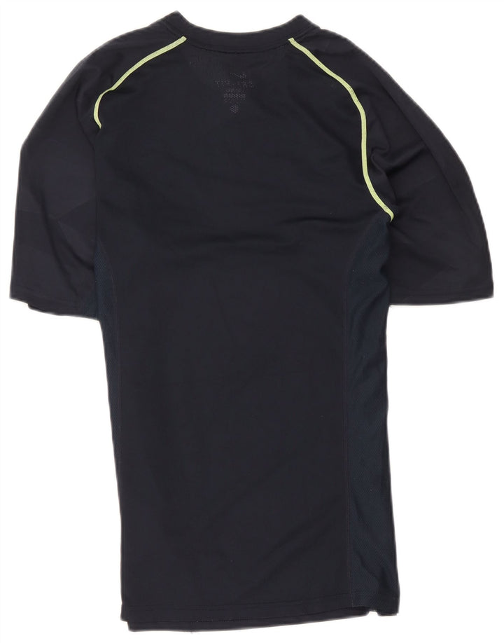 Nike herre Dri Fit T-shirt top lille marineblå polyester
