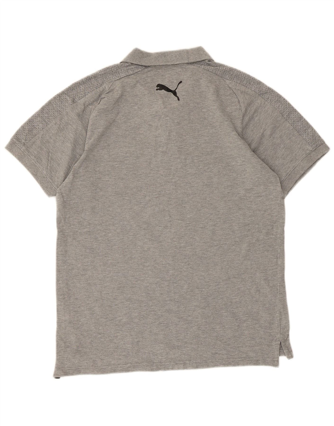 Puma Herre Polo Shirt Lille Grå Flecked