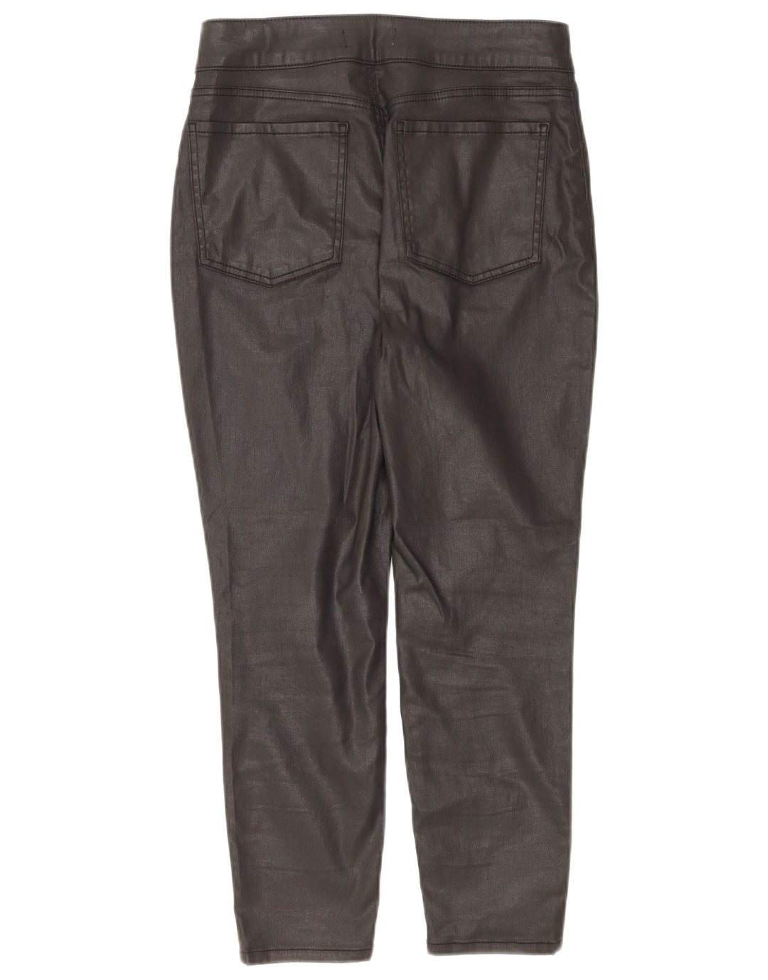 MINT VELVET Dame cropped jeans UK 12 Medium W28 L25 Black Bomuld