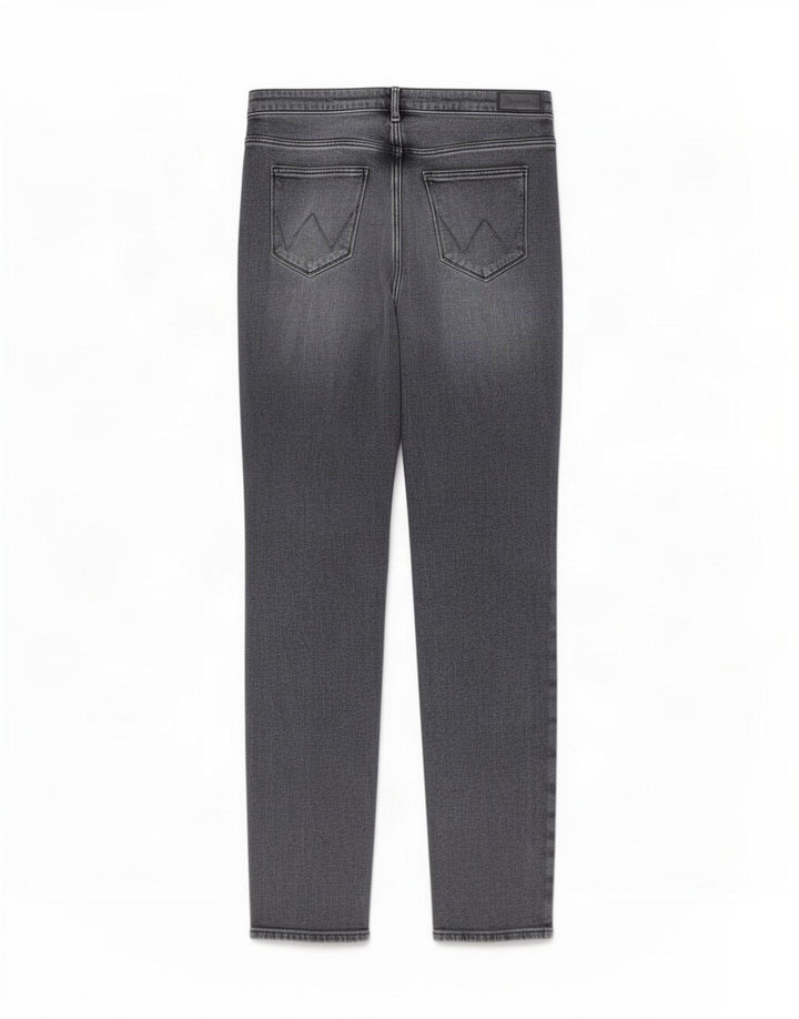 Wrangler Slim Jeans til mænd W32 L32 Grå bomuld