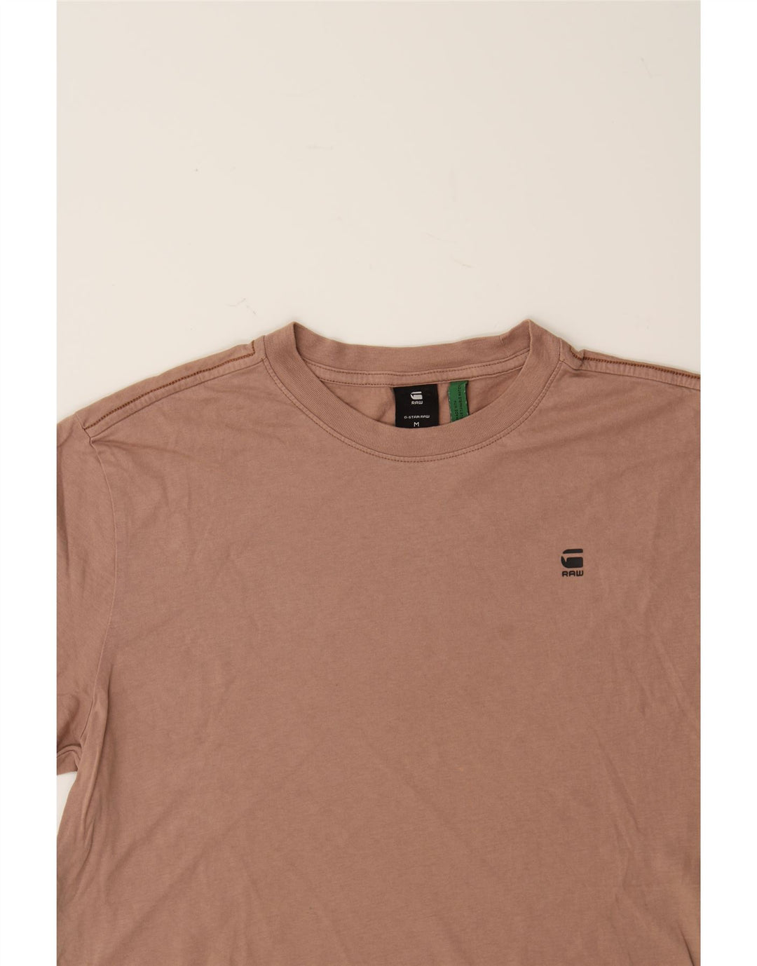 G-STAR Mens T-Shirt Top Medium Beige Cotton Vintage G-Star and Second-Hand G-Star from Messina Hembry 