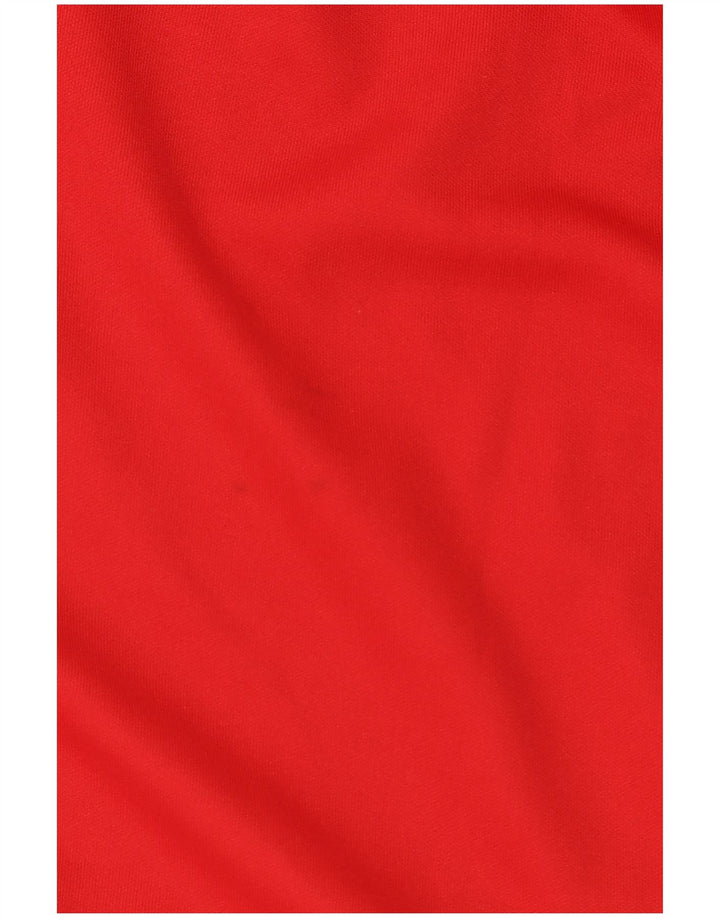 Tommy Hilfiger Herre Sweatshirt Jumper Large Rød Colourblock Polyester