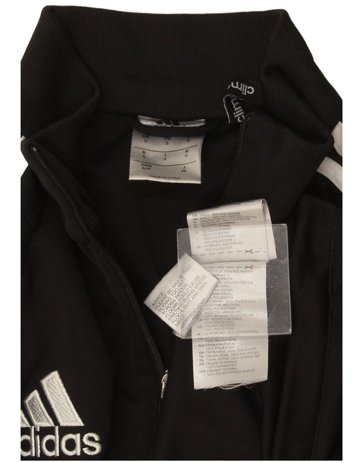 Adidas Herre Climacool Pullover Træningsdragt Top Lille Sort Colourblock