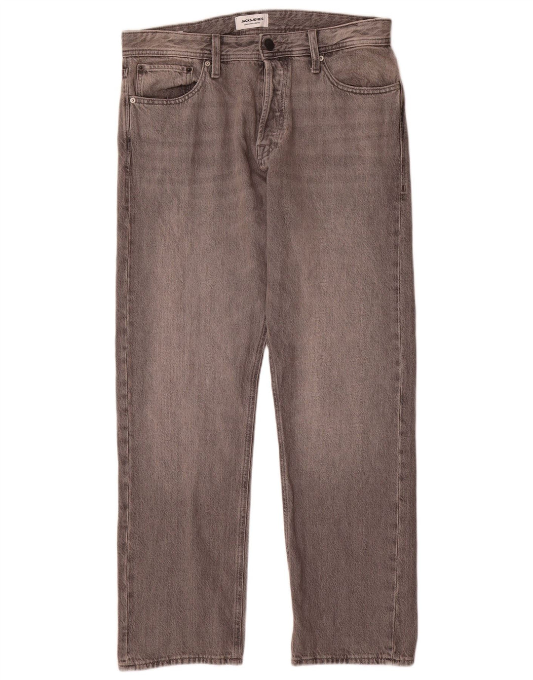 Jack & Jones Herre Slim Jeans W33 L32 Grå Bomuld