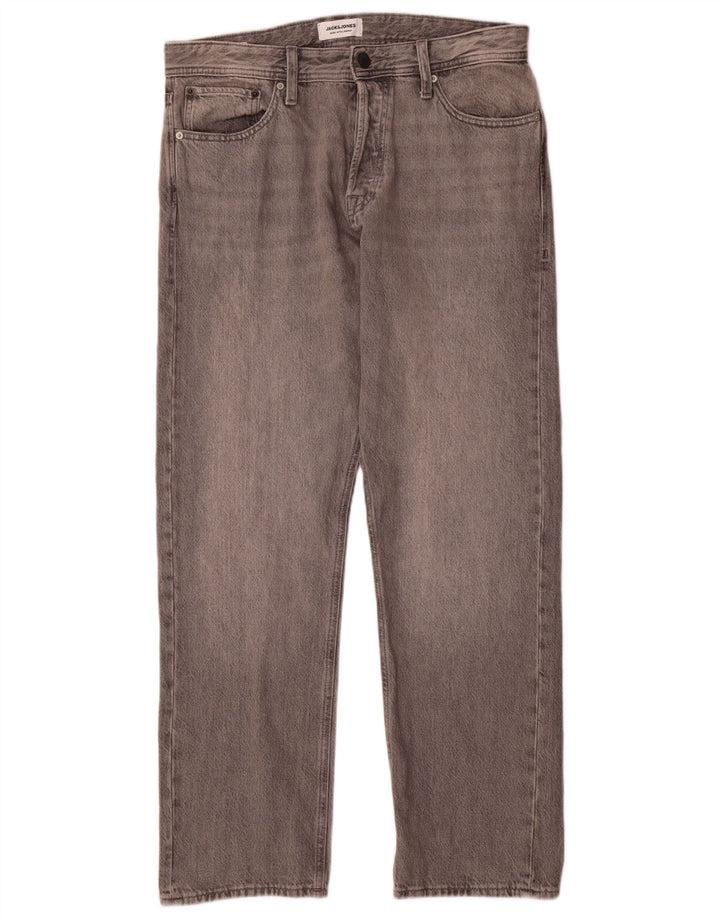 Jack & Jones Herre Slim Jeans W33 L32 Grå Bomuld