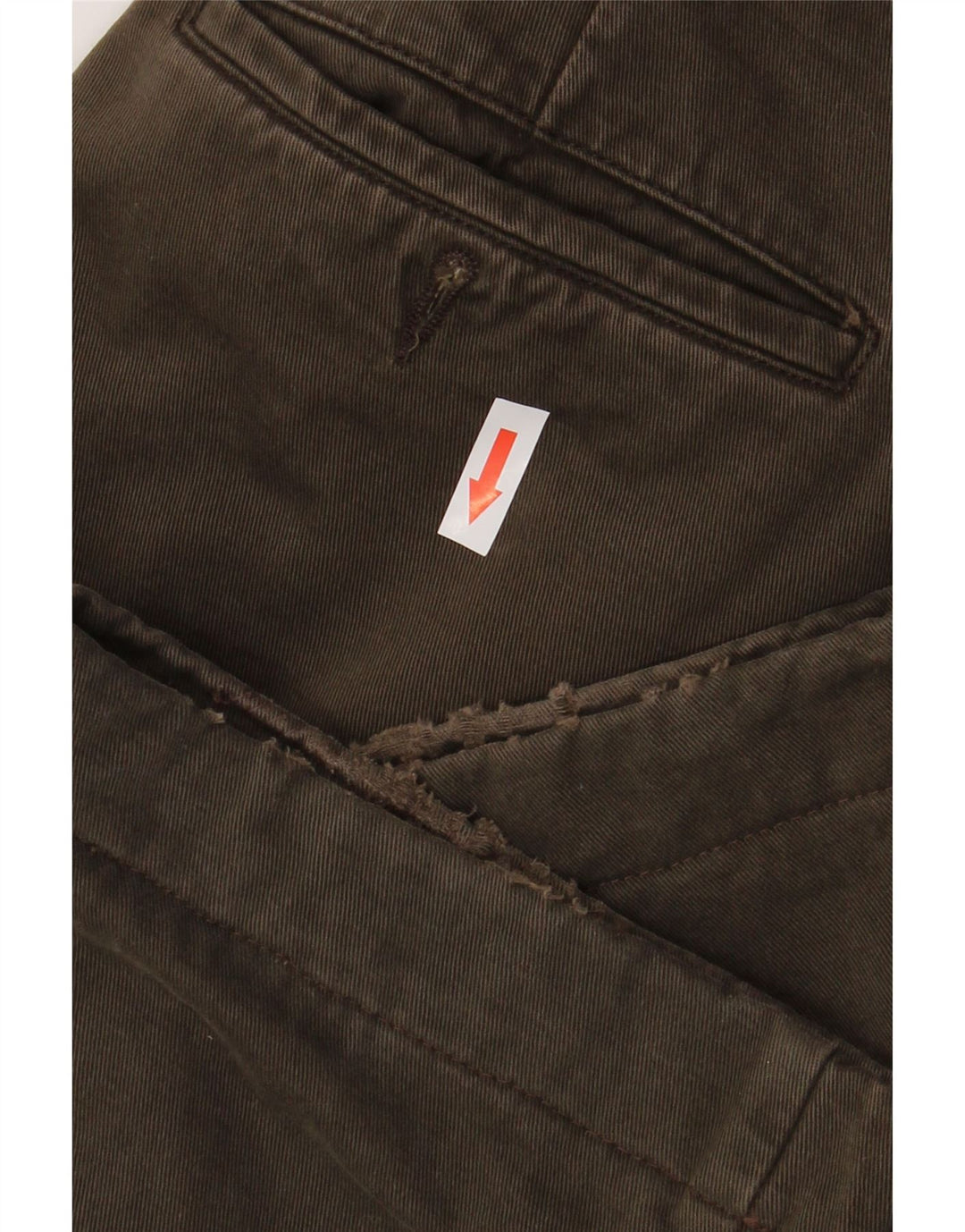 Burberry Herre Pegged Chino Bukser IT 50 Medium W32 L29 Brun Bomuld