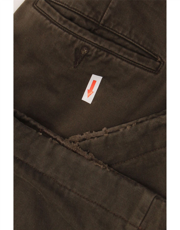 Burberry Herre Pegged Chino Bukser IT 50 Medium W32 L29 Brun Bomuld