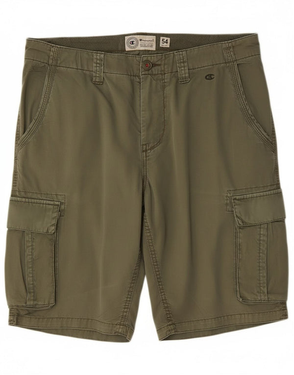 Champion Herre Cargo Shorts IT 54 2XL W38 Khaki Bomuld