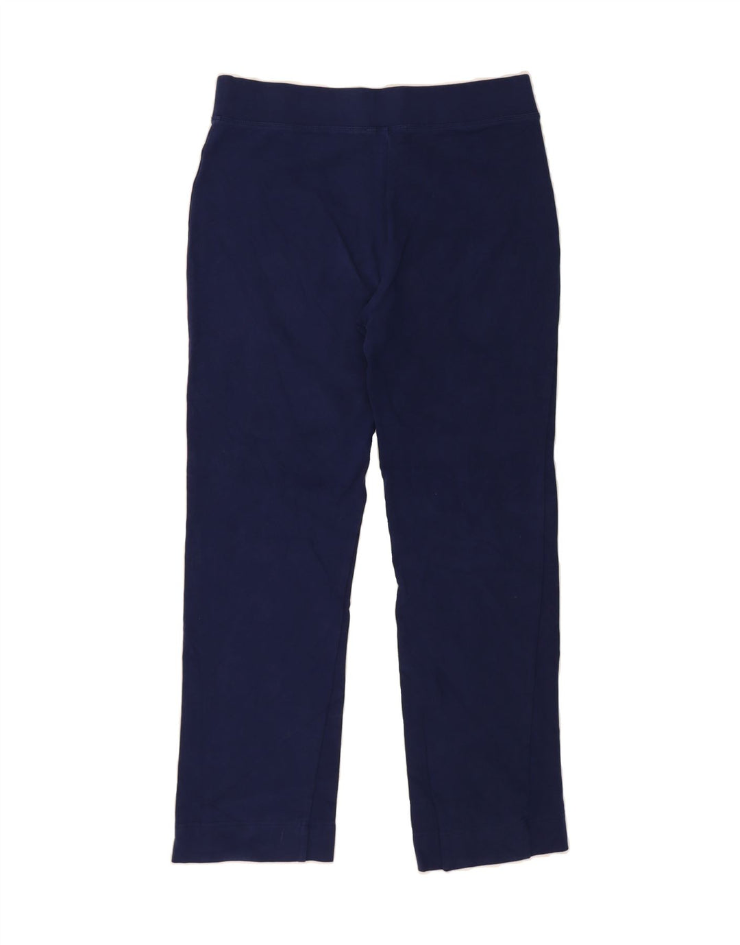 J. CREW Womens Tracksuit Trousers UK 14 Medium  Navy Blue Cotton Vintage J. Crew and Second-Hand J. Crew from Messina Hembry 