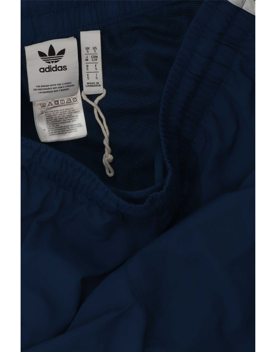 Adidas Herre Sportshorts Små Blå Polyester Sports