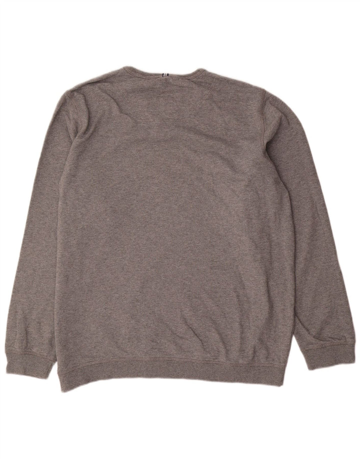 Joules Herre sweatshirt Jumper XL Grå Flecked Bomuld