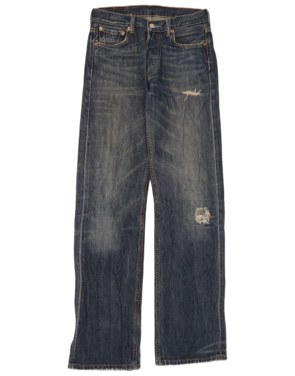 Levi's herre nødlidende jeans med brede ben W29 L34 blå bomuld
