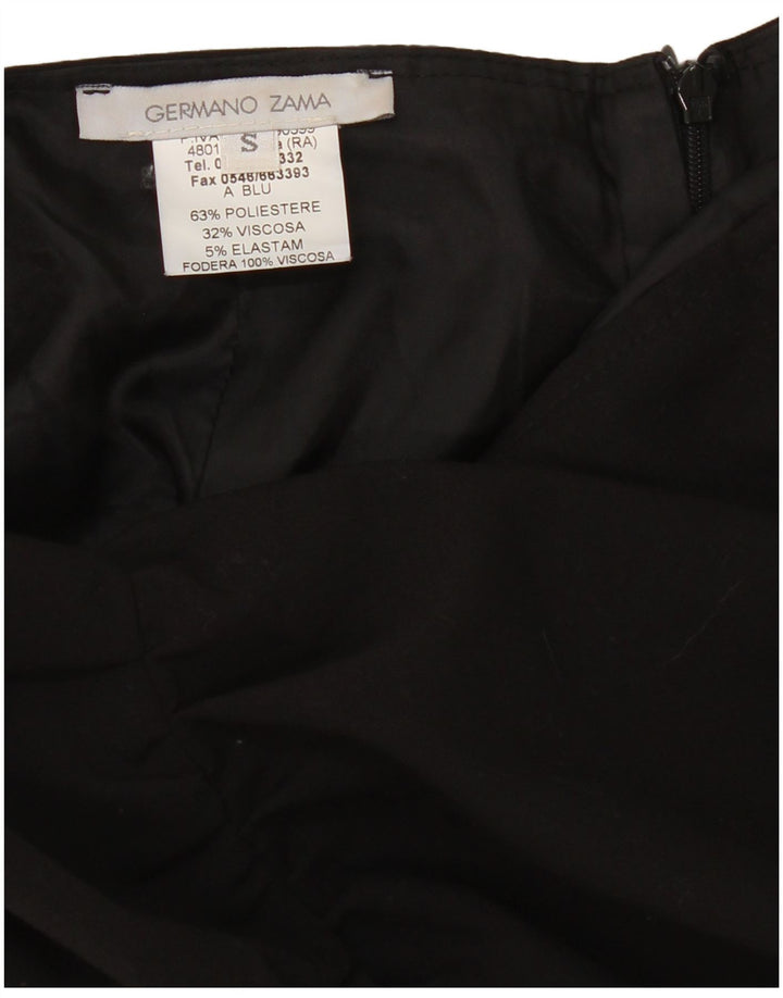 Germano Zama Pencil Nederdel til kvinder Small W28 Sort polyester