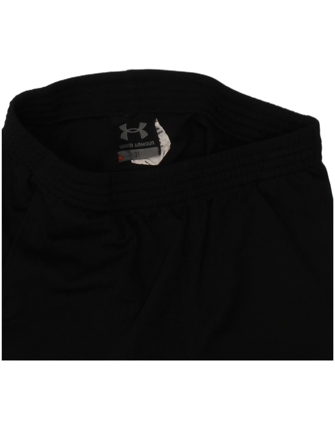 UNDER ARMOUR Grafiske sportsshorts til drenge 2-3 år Sort polyester