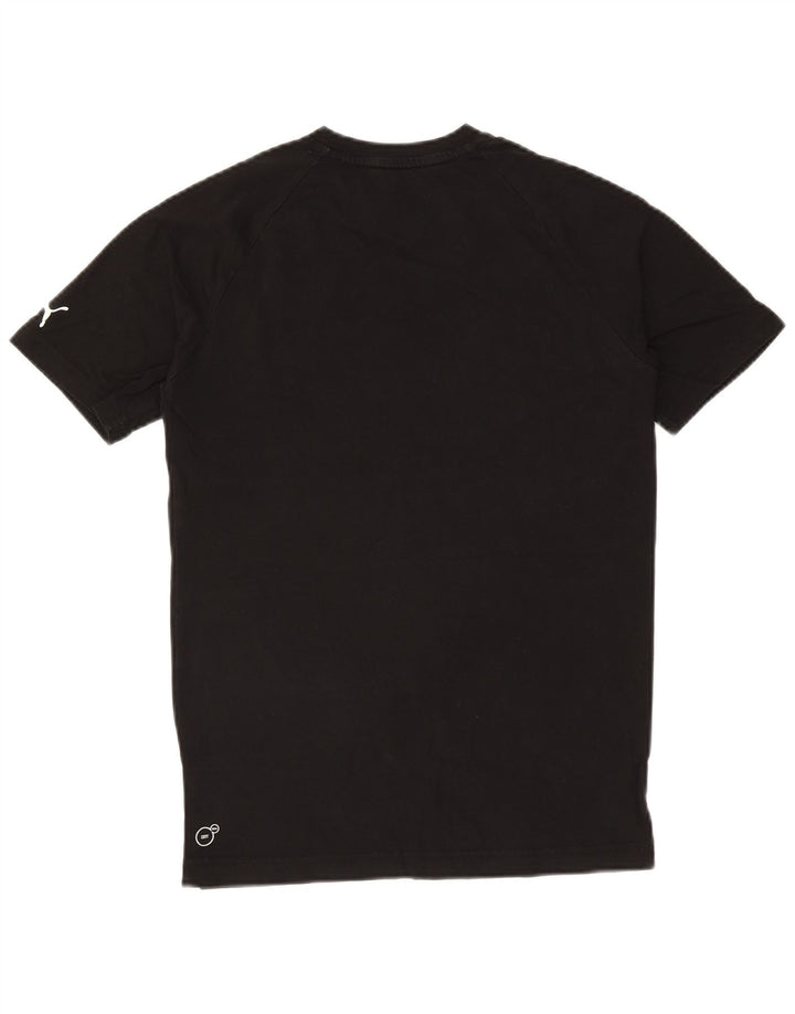 Puma Herre Grafisk T-Shirt Top Lille Sort