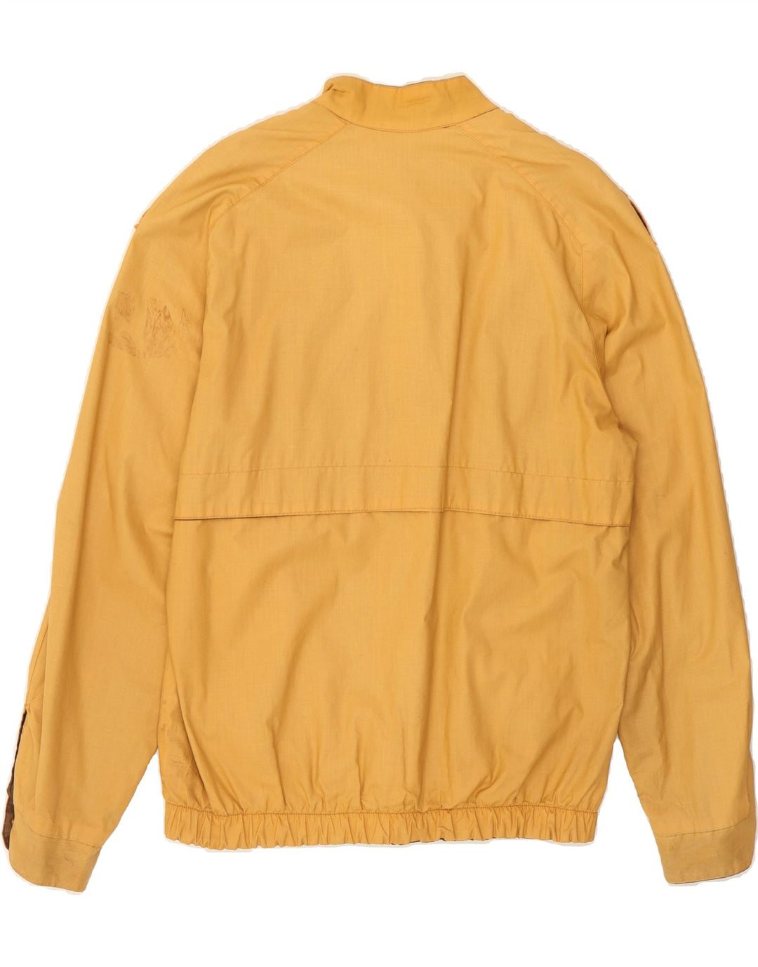 VINTAGE Mens Reversible Jacket UK 40 Large Yellow Cotton Vintage Vintage and Second-Hand Vintage from Messina Hembry 