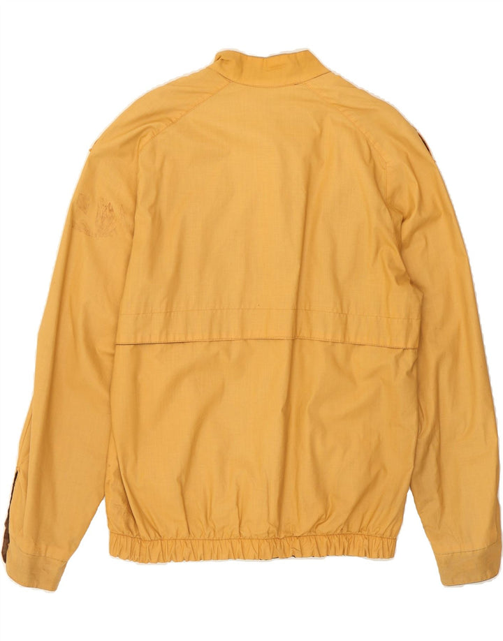 VINTAGE Mens Reversible Jacket UK 40 Large Yellow Cotton Vintage Vintage and Second-Hand Vintage from Messina Hembry 