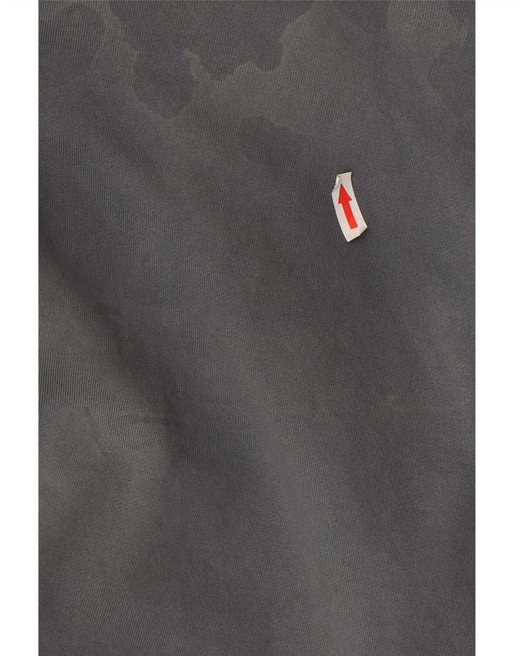 Armani Jeans Dame træningsdragt Topjakke UK 16 Stor Grå Colourblock