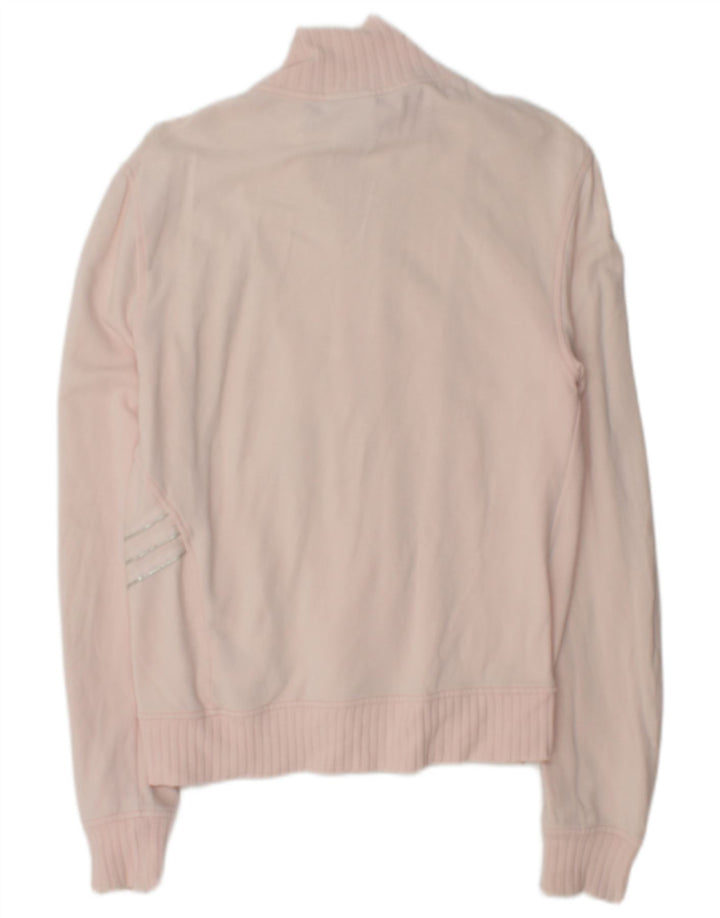 Adidas træningsdragt topjakke til kvinder UK 14 Medium Pink Bomuld