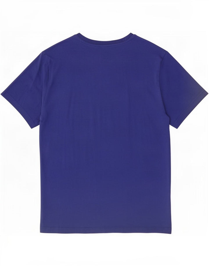 Reebok Herre grafisk T-shirt top mellemblå bomuld
