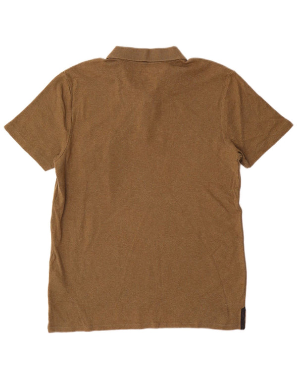 Dkny Herre Polo Shirt Medium Khaki Bomuld