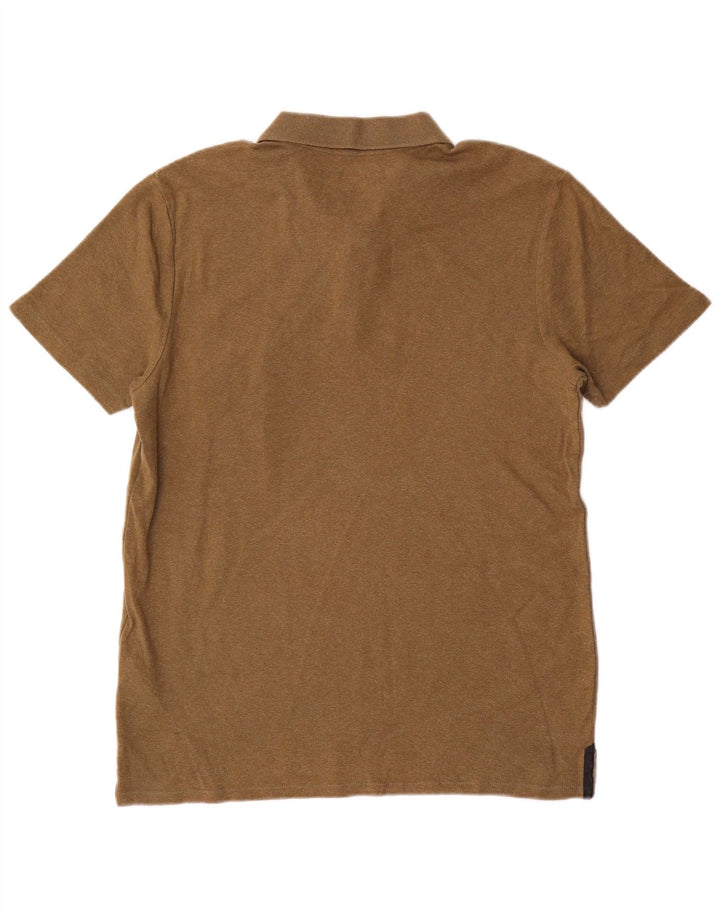 Dkny Herre Polo Shirt Medium Khaki Bomuld
