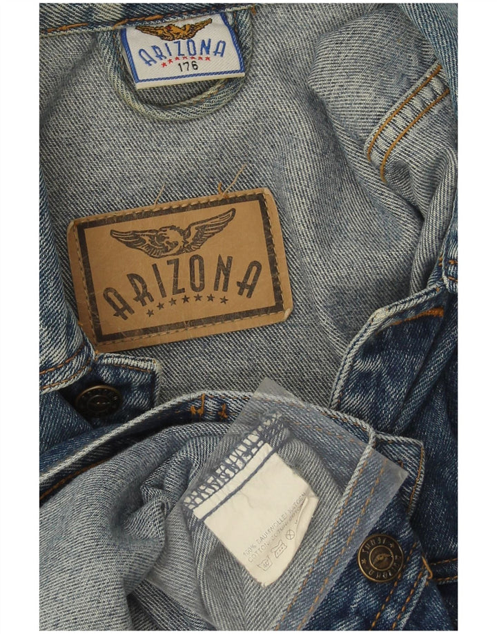 Arizona Herre denimjakke UK 40 Large Blue Cotton