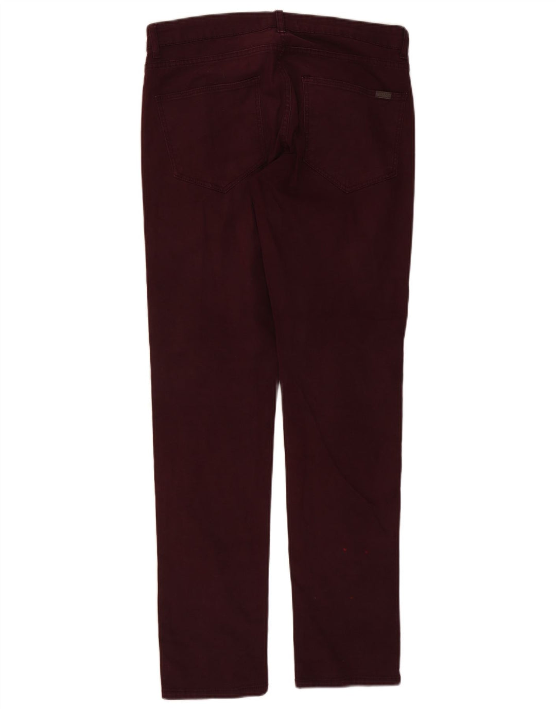 Zara Dame Slim Jeans W32 L32 Burgundy