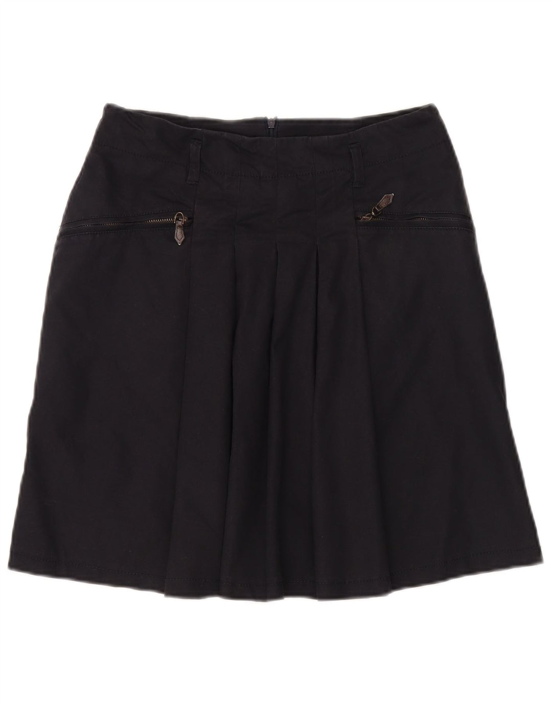 Zara Dame A-Line nederdel Medium W28 Marineblå