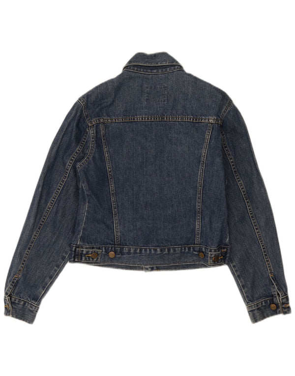 Lee Boys Crop denimjakke 8-9 år Medium Blue Cotton