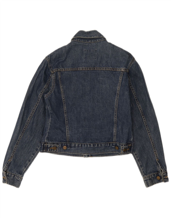 Lee Boys Crop denimjakke 8-9 år Medium Blue Cotton