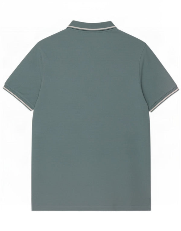 Penguin herre poloshirt 2XL blå bomuld