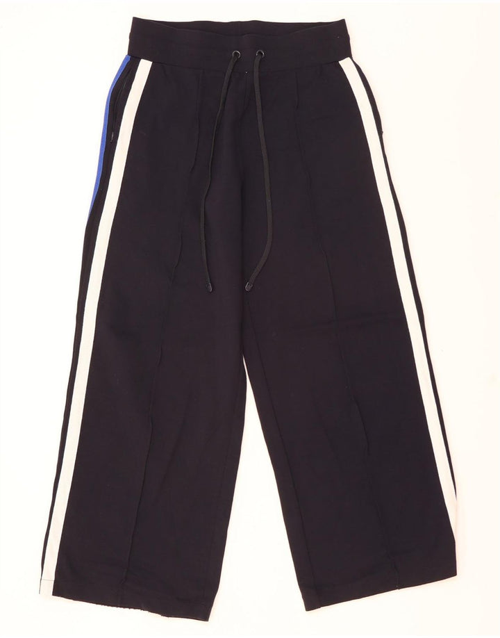 Marks & Spencer Træningsdragtsbukser til kvinder UK 10 Small Navy Blue Colourblock