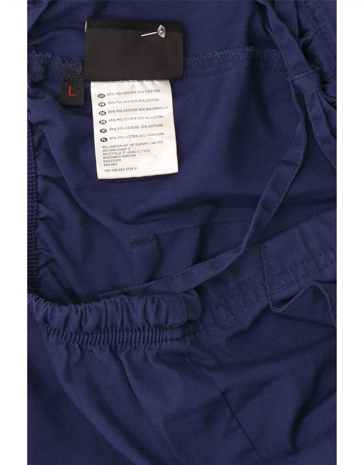 Dickies Herre Regular Cargo Bukser Large W34 L30 Navy Blue Polyester