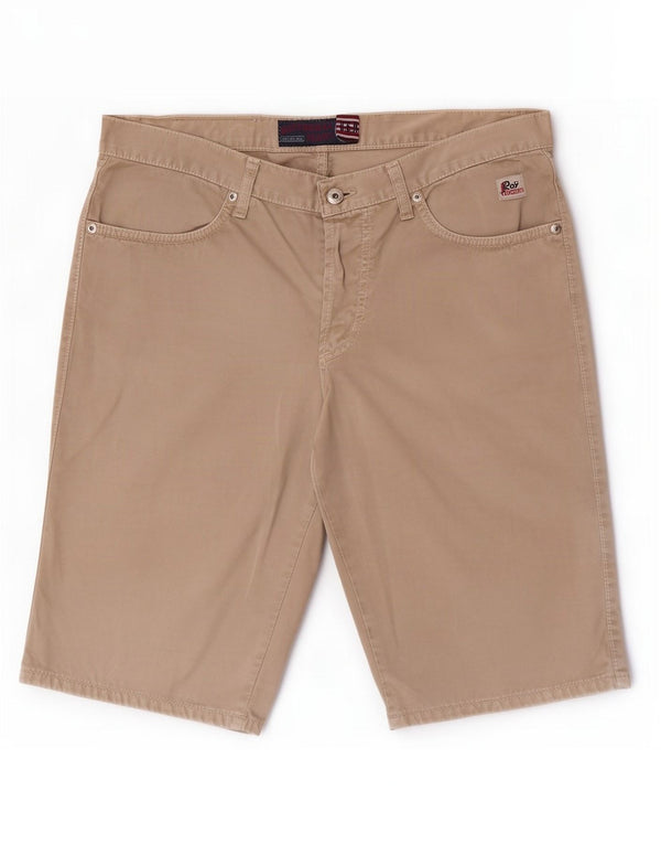 Roy Rogers Herre Casual Shorts Medium W33 Beige Bomuld