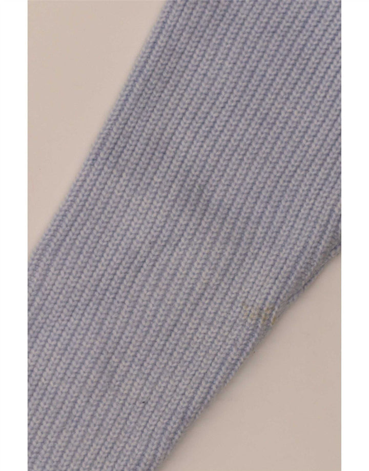 Marks & Spencer Dame sweater med rund hals DK 14 Medium Blue Polyester