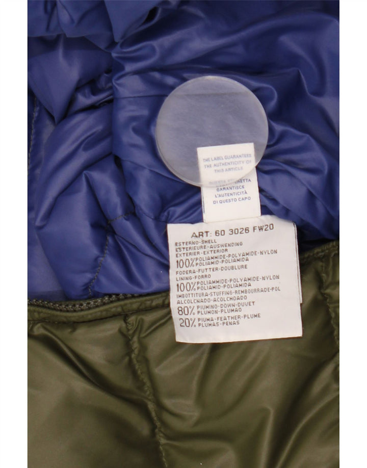 North Sails Herre hættepolstret jakke UK 38 Medium Khaki Nylon