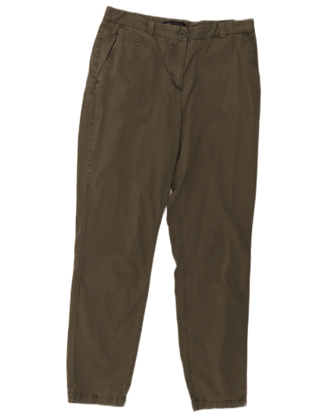 Marks & Spencer Dame Slim Chino Bukser UK 12 Medium W30 L30 Khaki