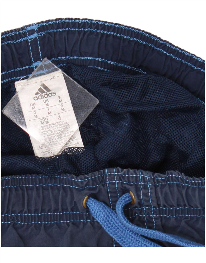 Adidas Badeshorts til mænd mellem marineblå polyamid