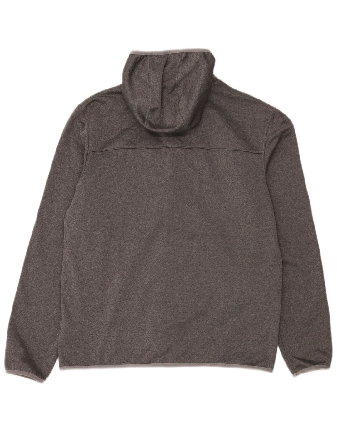 The North Face Herre hættetrøje med lynlås, stor grå polyester