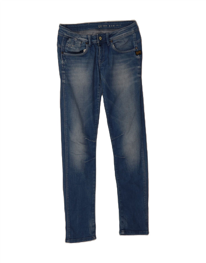 G-STAR Womens Refender Skinny Jeans W28 L32 Blue Cotton Vintage G-Star and Second-Hand G-Star from Messina Hembry 