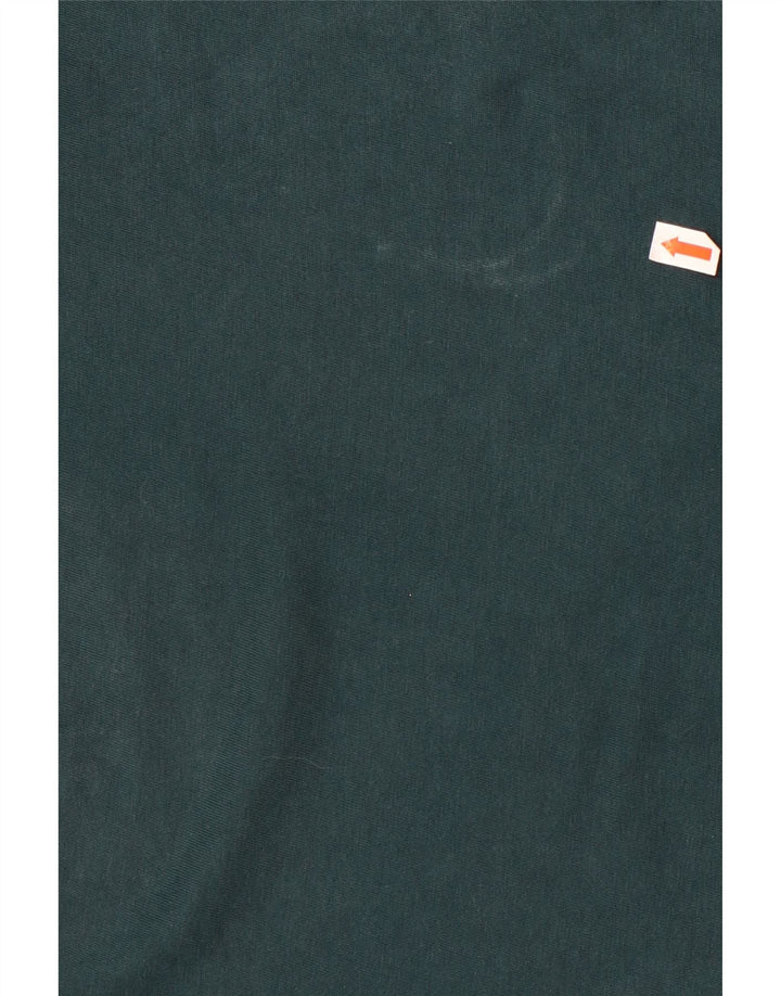 Fila Herre T-Shirt Top Medium Grøn Bomuld