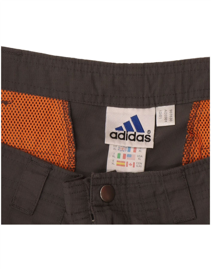 Adidas Herre Casual Shorts XL W38 Grå Polyester