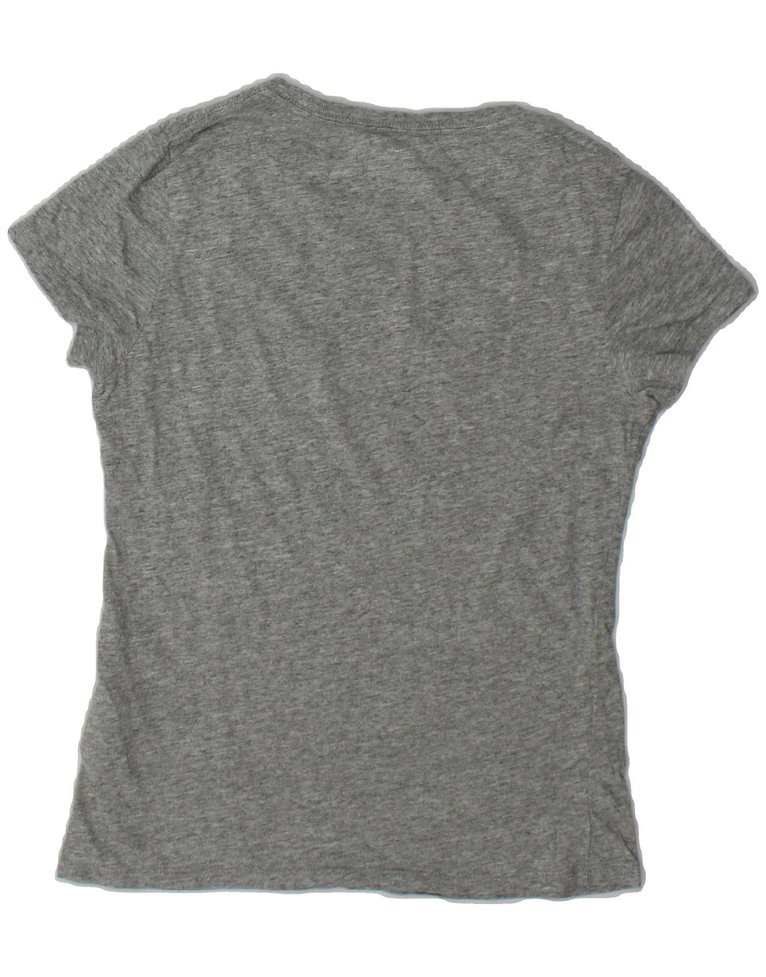 LEVI'S Womens Graphic T-Shirt Top UK 10 Small Grey Cotton Vintage Levi's and Second-Hand Levi's from Messina Hembry 
