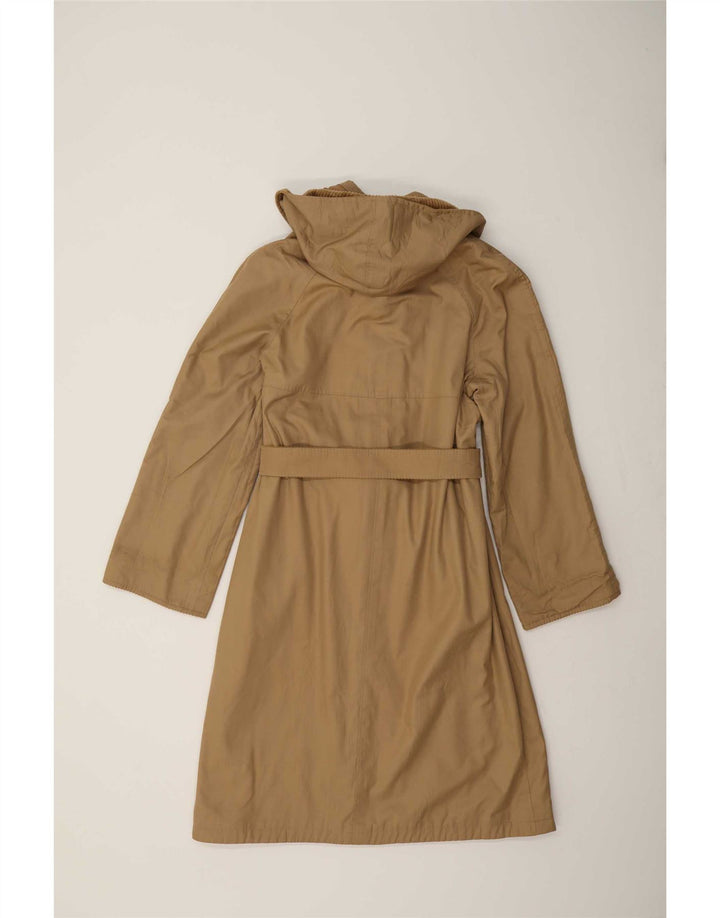 Vintage hættejakke til kvinder UK 14 Medium Beige