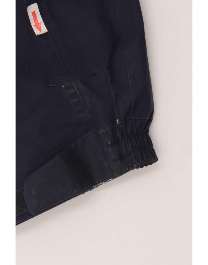 Berghaus Regnjakke med hætte til mænd UK 44 2XL Navy Blue Polyester
